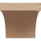 Ekena Millwork 12"W x 12"D x 12"H Wide Huntington Rough Cedar Woodgrain TimberThane Corbel, Primed Tan CORUR12X12X12HUNRCPR - alternate 4